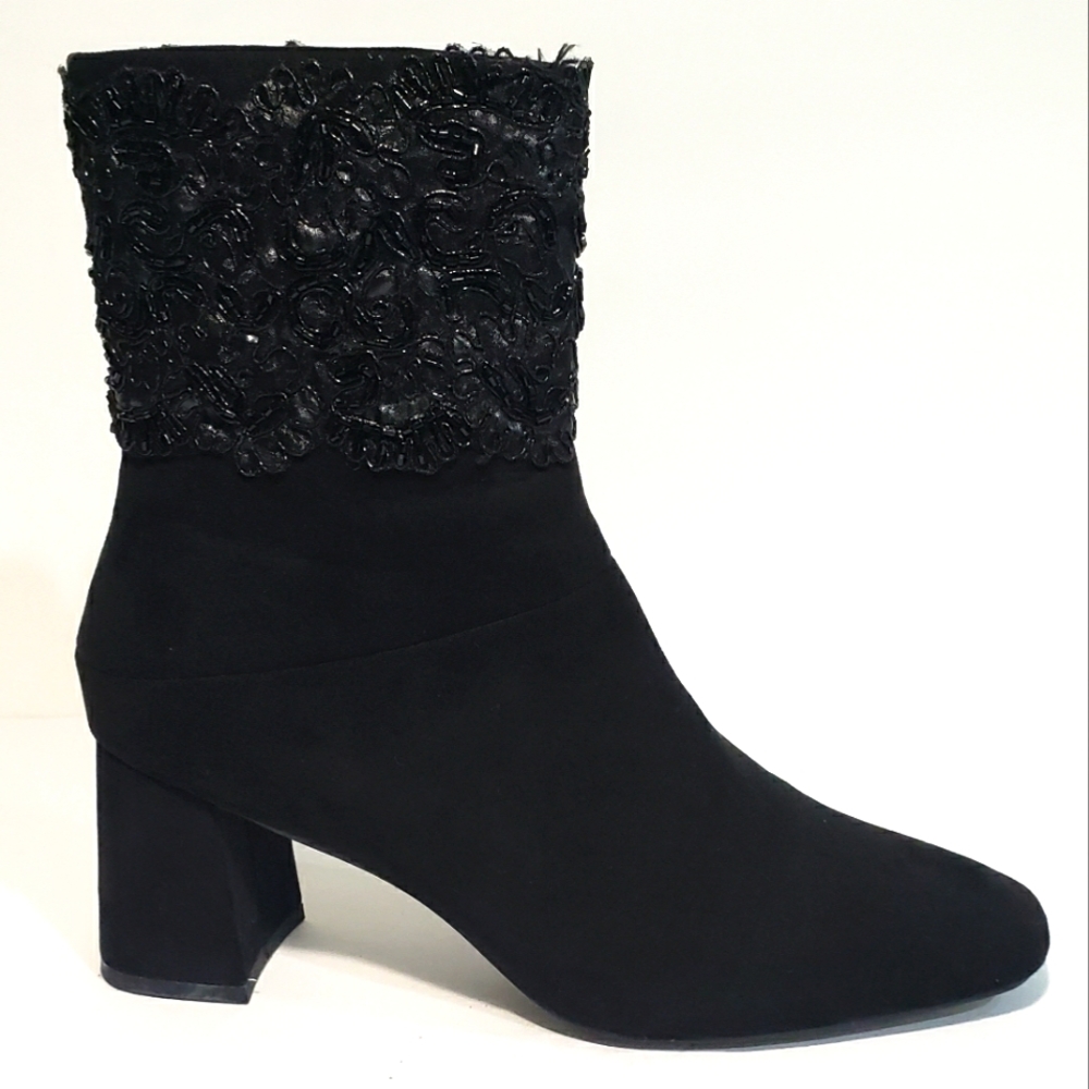 "CUSTOM" Black Booties